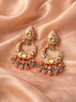 Pastel Meenakari Chandbalis - Image 3
