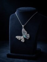 Celestia Butterfly Pendant Necklace - Image 3