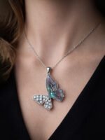Celestia Butterfly Pendant Necklace