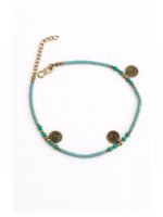 Delicate Bohemian Turquoise Bracelet - Image 5