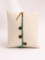 Delicate Bohemian Turquoise Bracelet - Image 4