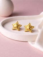 Golden Star Earring