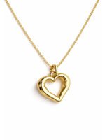 Minimal Gold Heart Pendant Necklace - Image 4