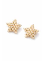 Pearl Star Stud Earrings - Image 4