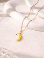 Cute Banana Pendant Necklace