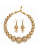 Noor Jaal Pearl Orb Necklace Set - Image 4