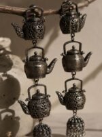 Oxidised Kettle Jhumka Earrings - Image 3