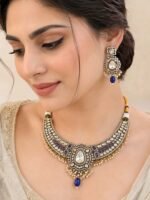 Neelam Royale Kundan Statement Necklace Set