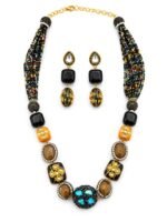 Bohemian Luxe Statement Necklace Set - Image 4