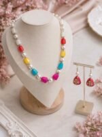 Candy Pearl Necklace Set