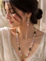 Celeste Pearl Necklace Set - Image 2