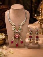 Royal Heritage Temple Statement Necklace Set