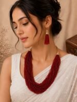 Cascade Beaded Necklace Set - Image 2