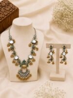 Royal Peacock Heritage Statement Necklace Set