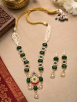 Emerald Heritage Necklace Set - Image 3
