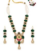 Emerald Heritage Necklace Set - Image 4