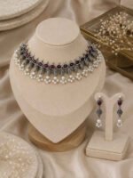 Gulnaar Heritage Pearl Choker Set - Image 3