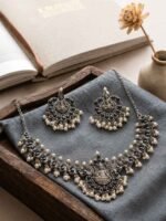 Noor Lakshmi Heritage Necklace Set - Image 3