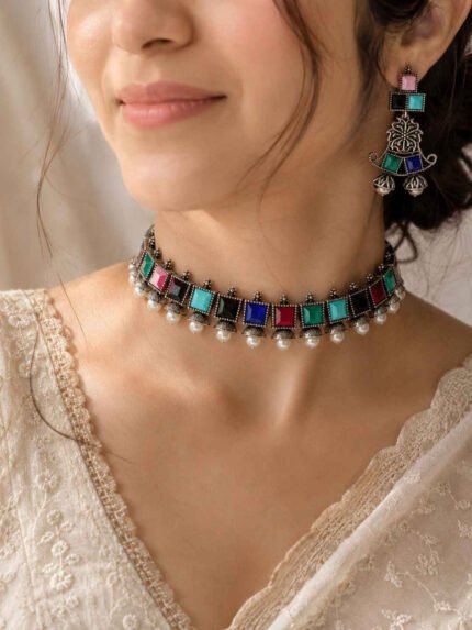 Rangrez Royale Multicolor Choker Set