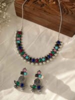 Rangrez Royale Multicolor Choker Set - Image 3